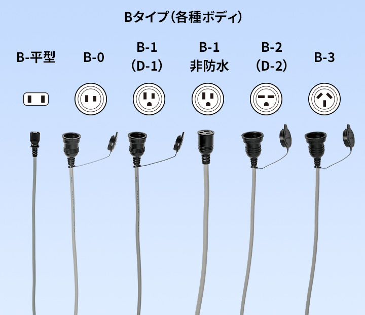 Dタイプ各種ボディ